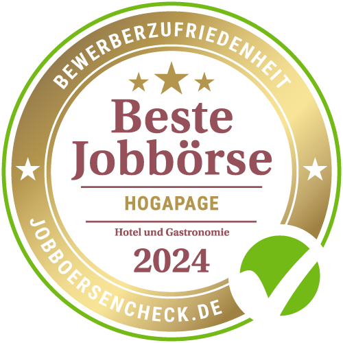 Beste Jobbörse Hotel/Gastronomie 2023 - GOLD - Bewerber