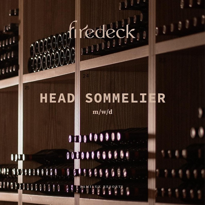 Head Sommelier (m/w/d) für À la Carte Restaurant "Firedeck"