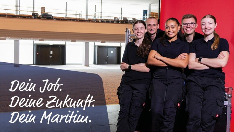 Mitarbeiter Bankett Aufbau (all gender)