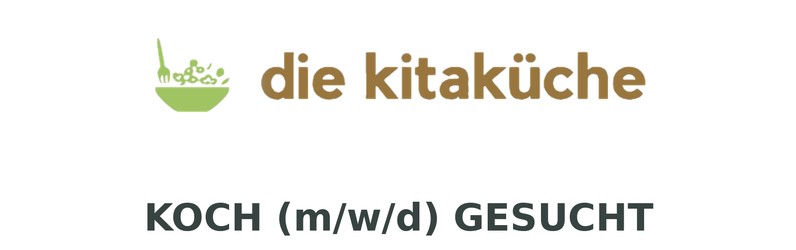 Koch m/w/d Gemeinschaftsverpflegung