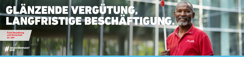 Glasreiniger/Gebäudereiniger als Springer in Lübeck (m/w/d)