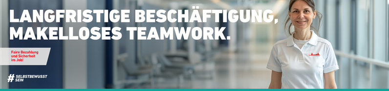 Vorarbeiter im Reinigungsbereich (m/w/d) - Teilzeit morgens (Kamen - Klinik)