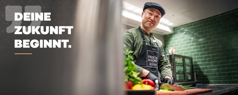 Küchenmitarbeiter (*) im Minijob