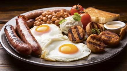 Klassisches irisches Frühstück Klassisches irisches Frühstück