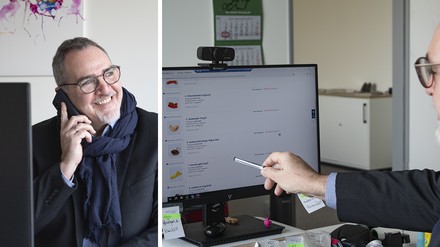 Andreas Klein Geschäftsführer Andreas Klein setzt auf persönliche Beratung ‒ basierend auf den Erfahrungswerten anderer Mitglieder.