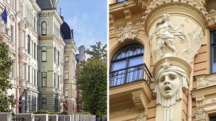 Hauptstadt des Jugendstils Riga wird auch die Hauptstadt des Jugendstils genannt.