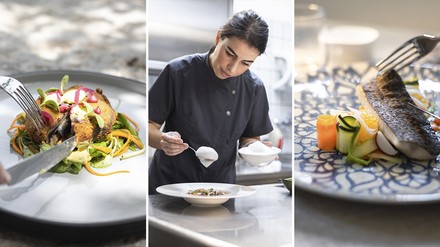 Giada Miori Giada Miori kreiert für ihre Gäste Berg- und Seemenüs. Soll’s laktose-, glutenfrei oder gar vegetarisch sein?