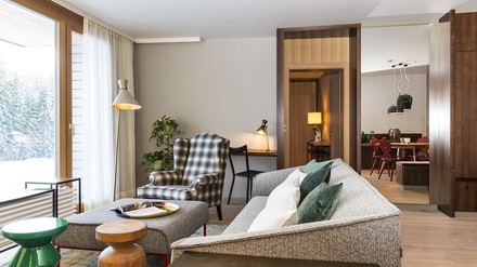 Garten Suite Vom klassischen Zimmer übers Baumhaus bis zur Pförtnerhaus Suite – zwölf Zimmerkategorien lassen keine Wünsche offen.