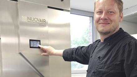Nuovair In der Gemeinschaftsverpflegung setzt Paul Megger mit dem P20TF von der zu NordCap gehörenden Firma Nuovair auf Cook & Chill.