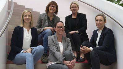 Motivierte Azubis, strahlende Gesichter