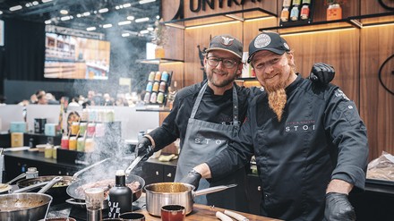Ludwig Maurer Showcooking mit "Lucky" Ludwig Maurer