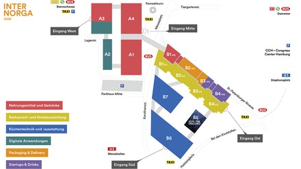 Lageplan Lageplan der Internorga