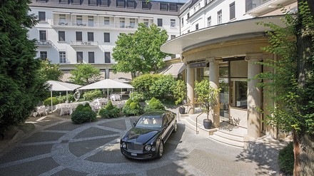 Europäischer Hof Der Eingang vom Hotel Europäischer Hof