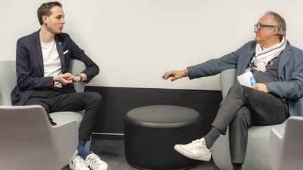 David Schad und Jürgen Gangl David Schad (li.) und Jürgen Gangl sind sich einig