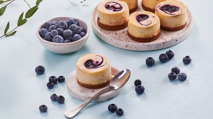 Cheesecakes Mini Cheesecakes Blueberry