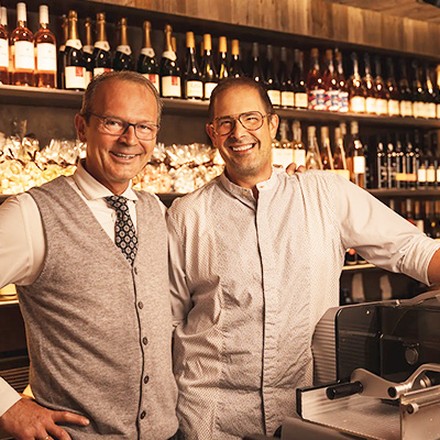 Feinkost Kahn Hans Peter und Andreas Kahn