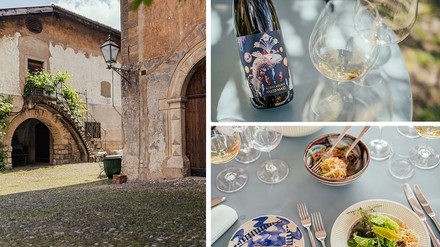 Alois Lageder Alois Lageder mit seinem Paradeis Vineria mit Osteria