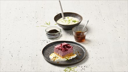 Feine Kuchen Feine Kuchen Cassis Cheesecake