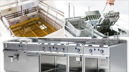 MKN Der neue MKN OPTIMA mit einhand Bedienung und die NOL FrySafe Fritteuse