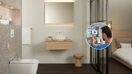 Geberit Connect Digitales Wassermanagement: Geberit Connect