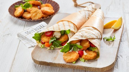 Chicken Nuggets Chicken Nuggets, zartes Hähnchenfleisch, knusprige Panade