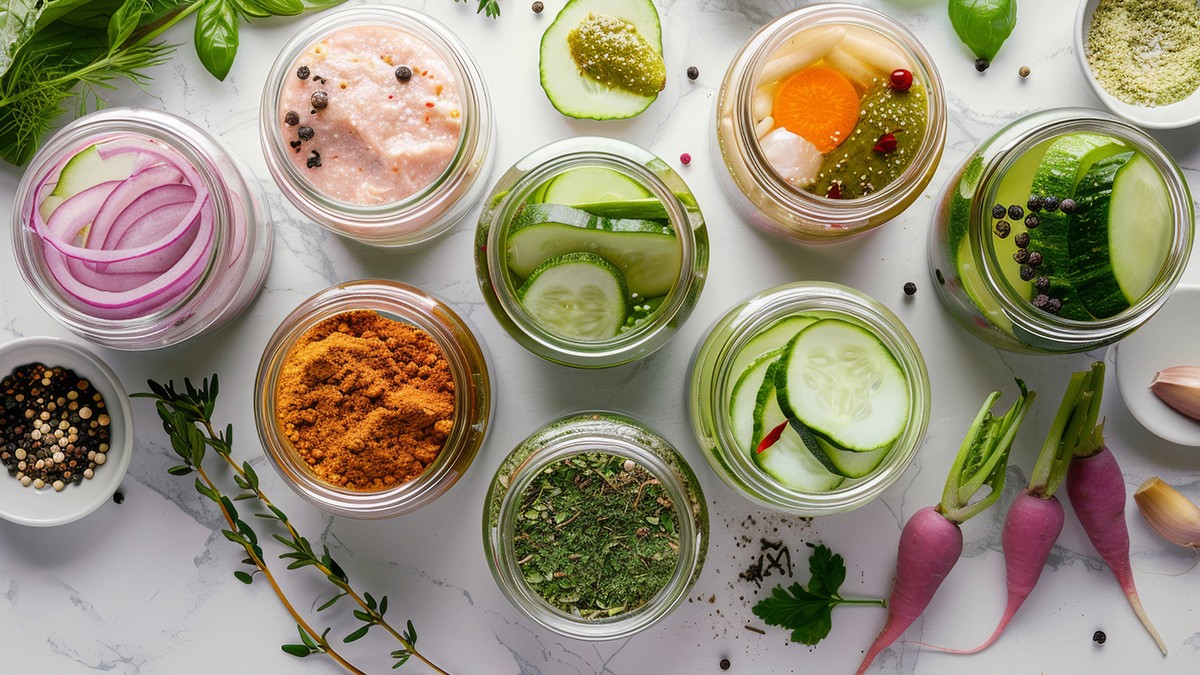 Foto: Top AI images /stock.adobe.com/generiert mit KI Fermentation ist mehr als Gemüse einlegen