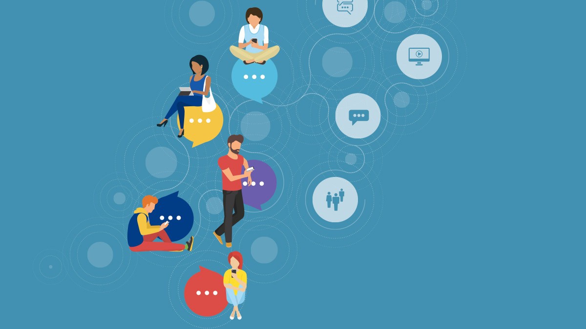 Foto: iStockphoto Menschen mit Smartphone