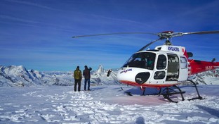 Das Gstaad Palace bittet zum Lunch by Helicopter