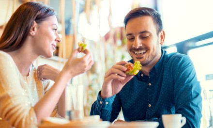 Frühstück in der Fußgängerzone Frühstück in der Fußgängerzone
