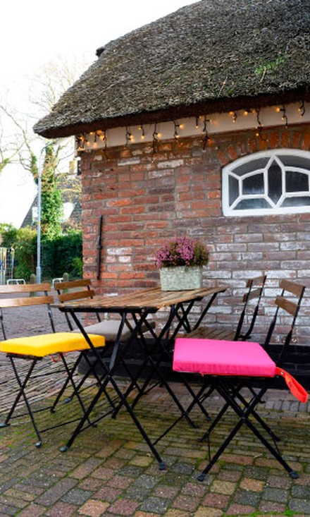 Farbige Sitzkissen Farbige Sitzkissen