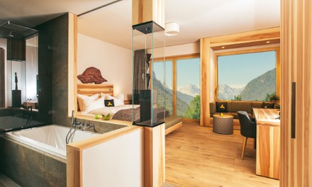 Badezimmer im Hotel Klosterhof Badezimmer im Hotel Klosterhof