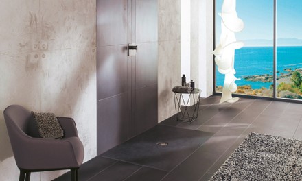 offene Dusche von Villeroy und Boch offene Dusche von Villeroy und Boch