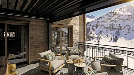 Terrasse der Arula Chalets Terrasse der Arula Chalets