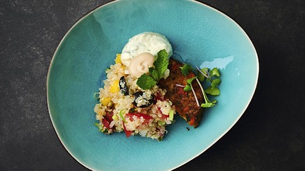 Vegetarische Speise Vegetarische Speise