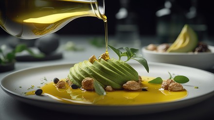 Öl auf Avocado Öl auf Avocado