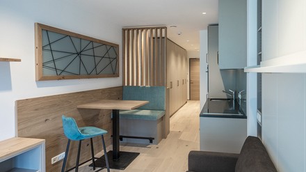 Studio Mitarbeiterhaus Schlosshotel Fiss