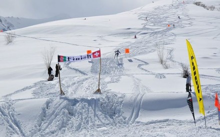Skipiste in Afghanistan.