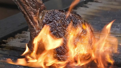 Fleisch auf dem Grill