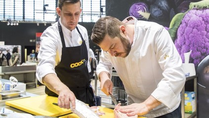 Peter Zinter mit einem Transgourmet-Koch