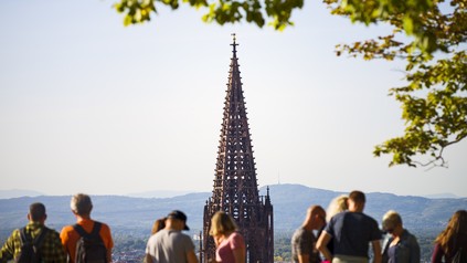 Touristen in Freiburg
