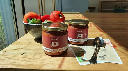 Gerichte im Glas Aramark