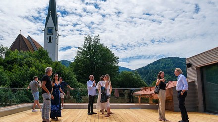 Roof-Top-Terrasse vom Hotel Bussi Baby