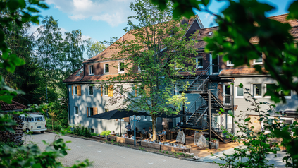 Terrasse The Hearts Hotel