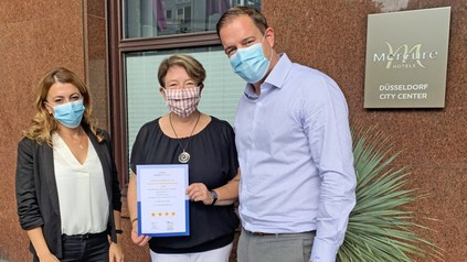 Das Mercure Hotel Düsseldorf City Center erhält wieder vier Sterne.