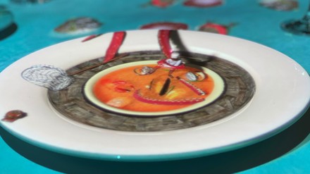 Suppe 3D-Show Hyatt Regency Mainz