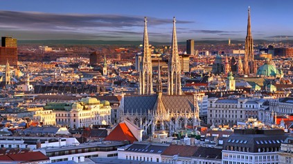 Stadtansicht von Wien