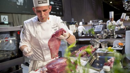 Marvin Böhm bei der Arbeit