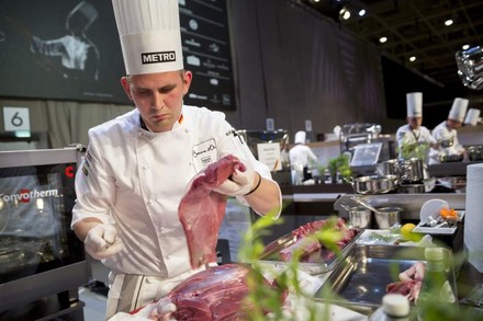 Marvin Böhm bei der Arbeit