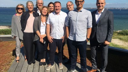 Vertreter der Hotelkooperationen Charme & Caractére Hotels, Naturidyll Hotels, Ringhotels, Petit Hotel und Small Danish Hotels, die gemeinsam "GAPH - Global Alliance of Private Hotels“ gegründet haben