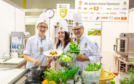 DRei Köche des Klubs der Köche Kärnten auf der Gast-Klagenfurt